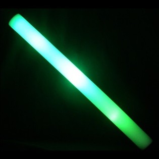 Gậy Xốp Ph&aacute;t S&aacute;ng LED - Xanh L&aacute; - 45 cm (17 c&aacute;i)