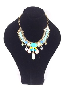 Vòng Cổ Turquoise Phong Cách Ibiza (1 cái)