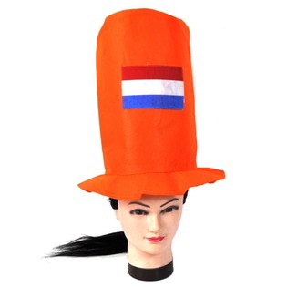 Mũ ch&oacute;p cao m&agrave;u cam (24 c&aacute;i)