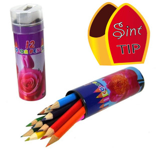 B&Uacute;T CH&Igrave; M&Agrave;U TRONG ỐNG + GỌT B&Uacute;T CH&Igrave; (24 bộ)