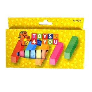 12 Phấn viết bảng/vẽ s&acirc;n trường trong hộp (12 chiếc)