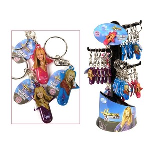 Móc Khóa Phát Sáng HANNAH MONTANA Trong Hộp Trưng Bày (36 cái)