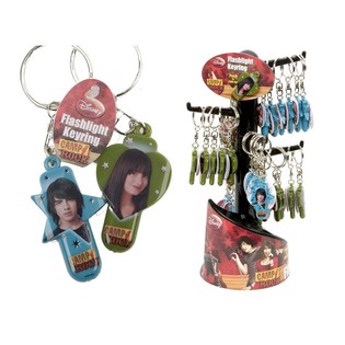 Hộp Trưng B&agrave;y M&oacute;c Kh&oacute;a Ph&aacute;t S&aacute;ng Disney Camp Rock (36 chiếc)
