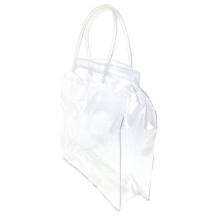 T&uacute;i Đựng Qu&agrave; Trong Suốt Cao Cấp Đ&aacute;y Vu&ocirc;ng C&oacute; Quai X&aacute;ch Chắc Chắn 18.5x18cm (25 c&aacute;i)