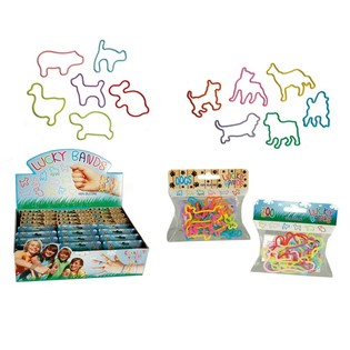 ***GI&Aacute; CỰC RẺ*** V&Ograve;NG TAY LUCKY BANDS CHO TRẺ EM - MẪU ĐỘNG VẬT (24 chiếc)
