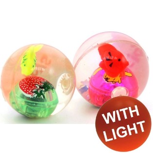 B&oacute;ng Nảy Trong Suốt C&oacute; Đ&egrave;n LED Ph&aacute;t S&aacute;ng (36 quả)