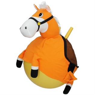 B&oacute;ng Nh&uacute;n Nhảy H&igrave;nh Ngựa Jolly Jumper - M&agrave;u Cam (45 cm)