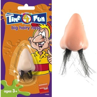 SMIFFY'S MŨI GIẢ ĐẦY LÔNG TRÊN THẺ (48 chiếc)