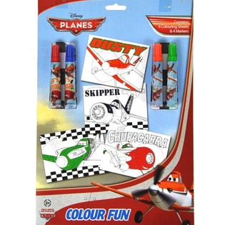 Bộ dụng cụ tập vẽ Disney Planes 8 m&oacute;n (24 bộ)