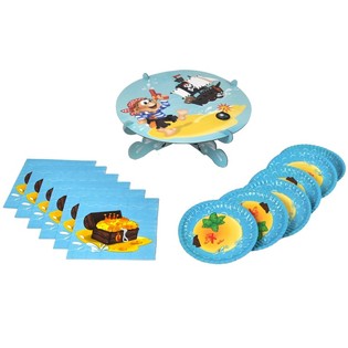 Bộ Phụ Kiện Trang Tr&iacute; B&aacute;nh C&ocirc;ng Ch&uacute;a & Cướp Biển 13 Chi Tiết (Set 4 c&aacute;i)