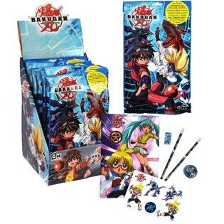 BỘ QUÀ TẶNG TRƯỜNG HỌC BAKUGAN LỚN TRONG DISPLAY (12 bộ)