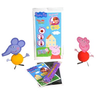 Bộ Đồ Chơi Tự L&agrave;m Tượng Đất S&eacute;t Peppa Pig (10 m&oacute;n)