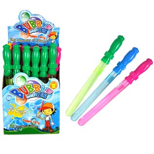 Gậy thổi bong b&oacute;ng x&agrave; ph&ograve;ng lớn hộp trưng b&agrave;y - 37 cm (24 chiếc)