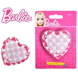 SỔ GHI CH&Uacute; BARBIE H&Igrave;NH TR&Aacute;I TIM TR&Ecirc;N VỈ (6 c&aacute;i)