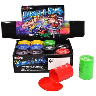 Đồ Chơi Slime Trong Hũ Thùng Nước (12 cái)