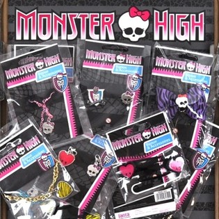 MATTEL MONSTER HIGH - HỖN HỢP MEGA QUÀ BÍ MẬT: TRANG SỨC & PHỤ KIỆN (100 món)