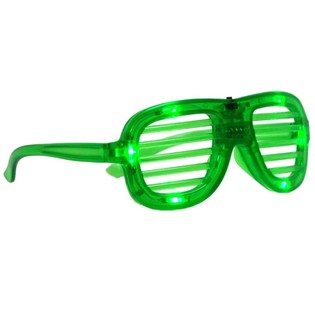 MẮT KÍNH SHUTTER SHADES CÓ ĐÈN LED - MÀU: XANH LÁ (12 cái)