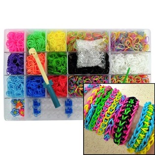 Bộ Dụng Cụ Chun Thun Tết Vòng Loom XXL Cỡ Lớn (6 chiếc)