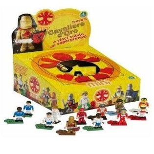 GIOCHI PREZIOSI Mô Hình Nhân Vật Lắp Ráp Hiệp Sĩ Vàng (24 chiếc)