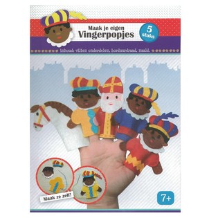BỘ LÀM RỐI NGÓN TAY HÌNH THÁNH NICHOLAS DIY (6 bộ)