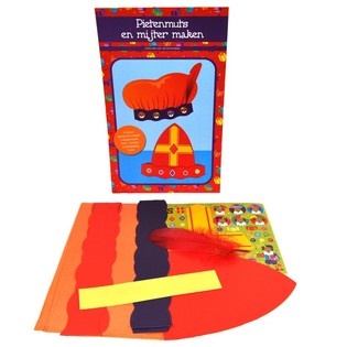Bộ dụng cụ thủ c&ocirc;ng DIY Mũ người gi&uacute;p việc v&agrave; mũ Gi&aacute;m mục Th&aacute;nh Nicholas (12 m&oacute;n)