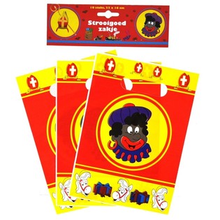 10 T&uacute;i Qu&agrave; Tặng Sinterklaas / Th&aacute;nh Nicholas 22 x 16 cm (Hộp 6 bộ)