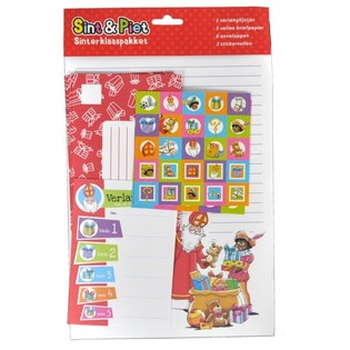 Bộ Viết Thư Gửi &Ocirc;ng Gi&agrave; Noel Sinterklaas 14 M&oacute;n (Hộp 12 Bộ)