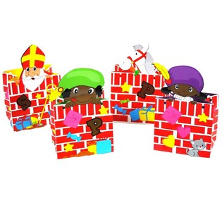 Bộ 4 Khay Đựng B&aacute;nh Kẹo Th&aacute;nh Nicholas (12 bộ)
