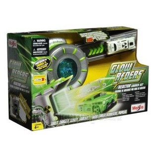 Bộ Đồ Chơi Bắn Xe Maisto Glow Ryders Reactor Launch Set