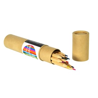 SEEDLING - 12 bút chì màu trong hộp ống (Bộ 5 sản phẩm)