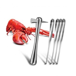 NUANCE - BỘ DỤNG CỤ ĂN HẢI SẢN GỒM BÚA VÀ NĨA (Bộ 1 Set)