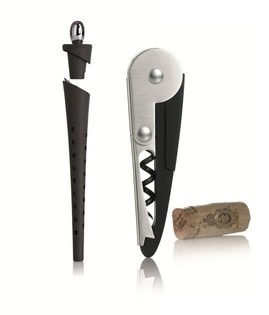 NUANCE - BỘ DỤNG CỤ GẠN RƯỢU VÀ NÚT RÓT CÙNG DAO KHUI RƯỢU SOMMELIER (1 bộ)