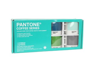 PANTONE - BỘ 4 TÁCH ESPRESSO VÀ ĐĨA LÓT