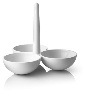 MENU - Khay Đỡ Hũ Gia Vị Để Bàn 3 Ngăn (1 cái)