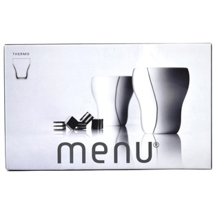 MENU - LY GIỮ NHIỆT BLACK CONTOUR VỠA 320 ML, BỘ 2 CÁI