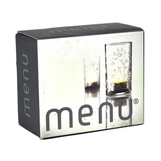 MENU - Chân nến Tealight họa tiết mờ, bộ 2 cái (1 bộ)