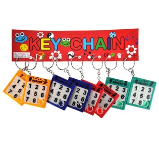M&oacute;c kh&oacute;a tr&ograve; chơi xếp h&igrave;nh trượt (12 chiếc)