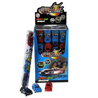 Set 4 xe đồ chơi trong ống (16 bộ)