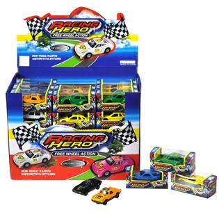 Xe đồ chơi hợp kim Die-Cast trong hộp trưng bày (60 chiếc)