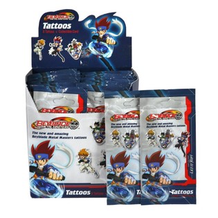 H&igrave;nh Xăm D&aacute;n BEYBLADE Trong Hộp Trưng B&agrave;y (100 g&oacute;i)