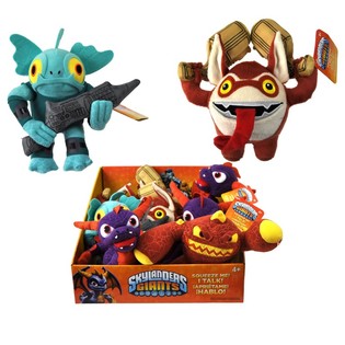 Th&uacute; nhồi b&ocirc;ng Skylanders c&oacute; &acirc;m thanh k&egrave;m hộp trưng b&agrave;y (12 con)