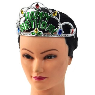 Vương miện HAPPY BIRTHDAY - Mẫu 3 (12 cái)