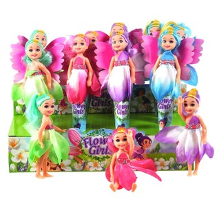 Búp bê váy hoa kèm hộp trưng bày (12 cái)