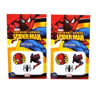 Hình Xăm Marvel 3 Mảnh - Mẫu: Spider-Man (50 cái)