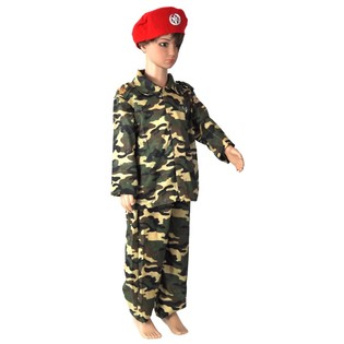 BỘ ĐỒ HÓA TRANG QUÂN ĐỘI CHO TRẺ EM - SIZE 8