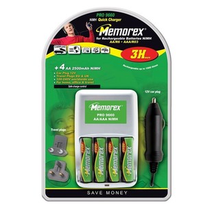 MEMOREX PRO 9660 - B  S c + 4 Vi n Pin S c AA (1 b )