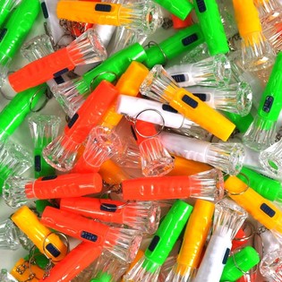 M&oacute;c Kh&oacute;a Đ&egrave;n Pin (100 C&aacute;i) - Phối Nhiều M&agrave;u