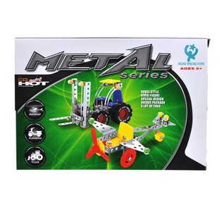 BỘ ĐỒ CHƠI TỰ LẮP R&Aacute;P M&Aacute;Y BAY KIM LOẠI DIY 101 Chi Tiết (Bộ 2 c&aacute;i)