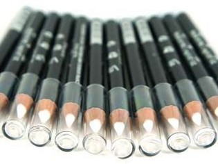 Chì kẻ mắt & viền môi màu trắng (12 cây)