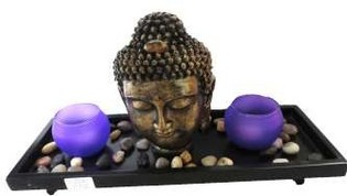 Tượng Phật Trang Trí Kèm Đế Nến Tealight (1 chiếc)